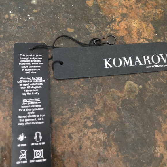 Komarov Indigo Meadow Dress with Jacket ULN - Picture 7 of 7